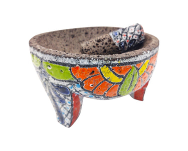 Molcajete de Mexico - Lava Rock Mortar & Pestle (8